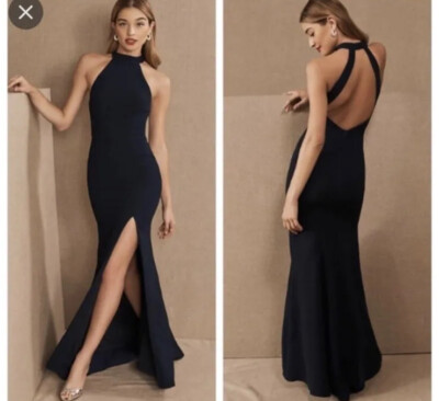 knee length dresses for ladies Purple Bare shoulder Crepe Maxi Dress  shopaleena