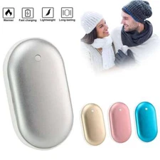 5000mAh Rechargeable Hand Warmer USB Heater Power Bank Electric Pocket Warmer