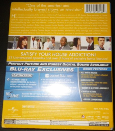 House: Season Seven (Blu-ray, 2010) - Picture 2 of 2