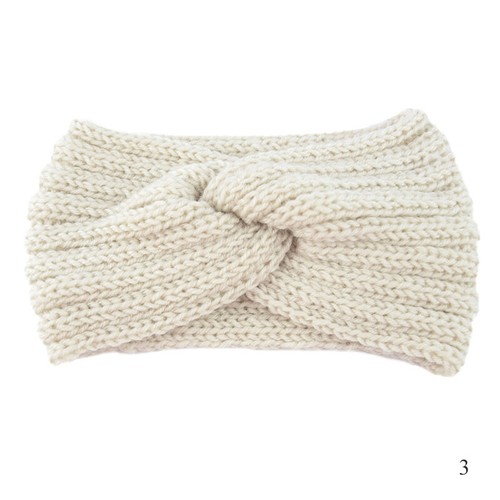Kreuz Stirnband Haarschmuck Strickband Gummiband Retro Winter§ - Bild 9 von 48