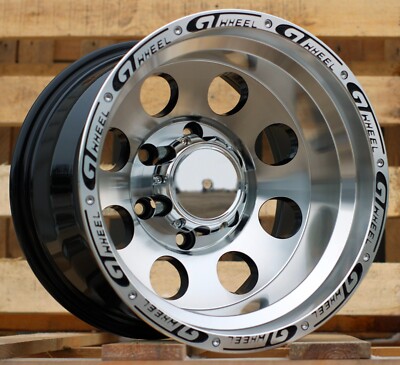 4X 15'' OFF ROAD Felgen 6X139.7 GT 10J ET-44 4x4 für 4Runner Hilux Land Cruiser