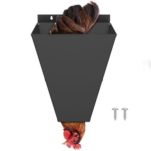 Chicken Cone Iron Poultry Restraining Cone Reusable Chicken Butchering jebbe - Picture 16 of 17
