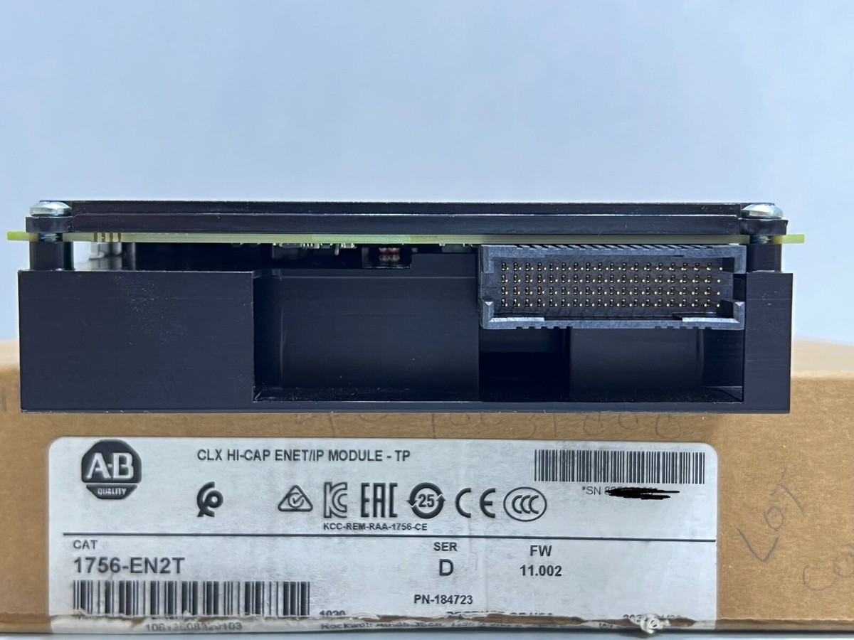 Allen Bradley 1756-EN2T Ser:D PN:184723 ControlLogix Ethernet