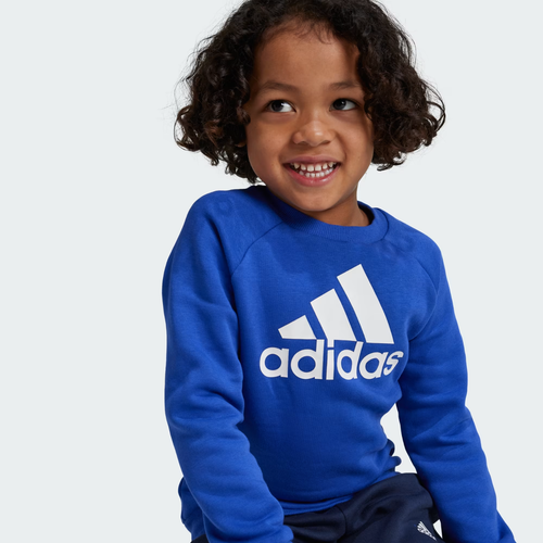 ADIDAS TUTA LKBOS JOG FL BAMBINO KIDS IV7436 BLU DA 4/5 ANNI A 7/8 ANNI - Imagen 2 de 6