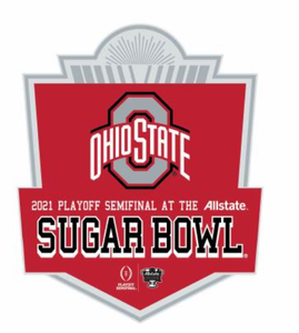 2021 Sugar Bowl Playoff Game Ohio State Buckeyes Lapel Pin Ebay