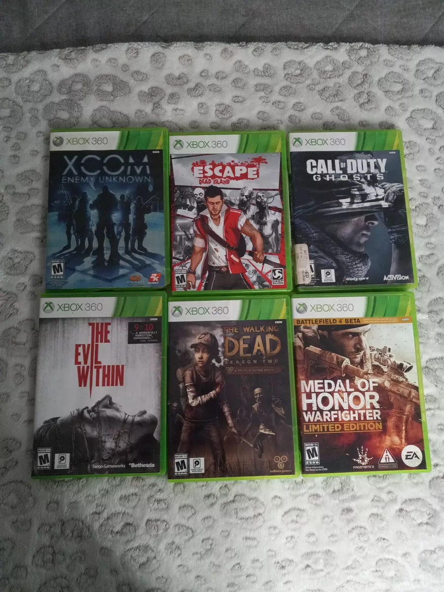 Lot of 6 Xbox 360 Games