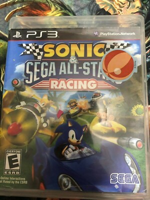 Sonic & Sega All-Stars Racing Sur PS3 - Complet, Bon État, Livraison Rapide