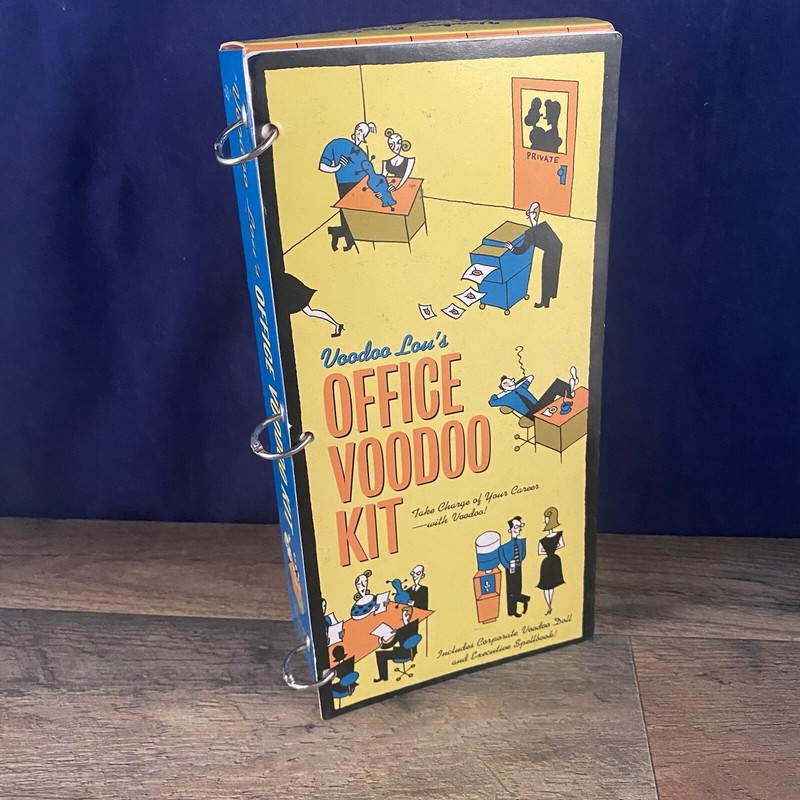 Voodoo Doll Voodoo Lou's Office Voodoo Kit Corporate Voodoo Doll & Spell Book