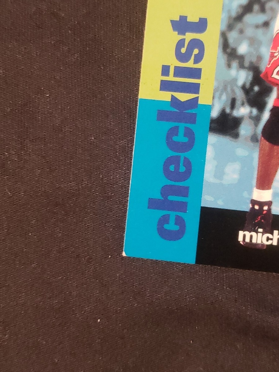 1995 Collectors Choice #410 Michael Jordan HOF Checklist #311-410