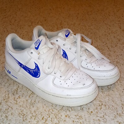 nike air force 1 doodle swoosh