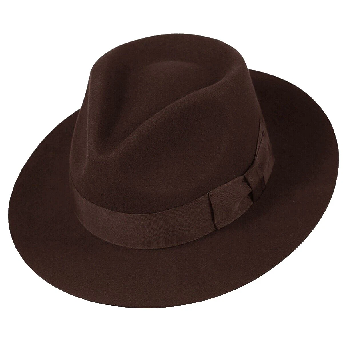 Handmade Wool Solid Hats for Men