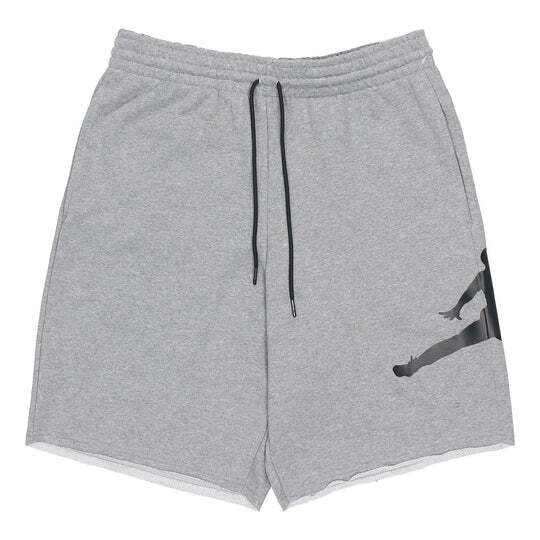 Nike Jordan ESS Fleece HBR Jumpman Air Shorts AQ3115 091 Gray Mens
