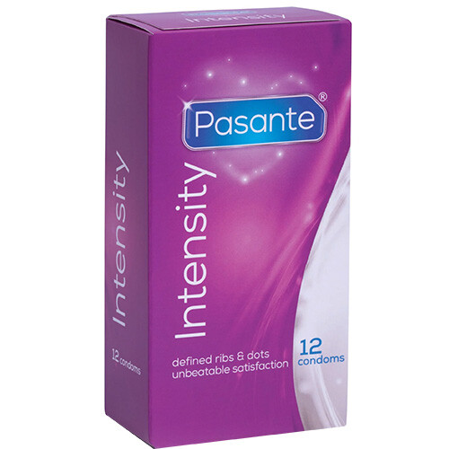Pasante Intensity Ribs & Dots Textured Condoms 54mm - Picture 12 of 16