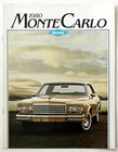 1980 Chevrolet Monte Carlo brochure/brochure original USA, 16 pages
