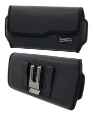Cell Phone Belt Holster for iPhone 17/16/15/14 Plus, Pro Max with Magnetic Cover