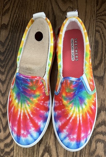 NUOVE scarpe donna Skechers Street Poppy Hippy Hype 155082 multicolore taglia 7,5 - Foto 4 di 12
