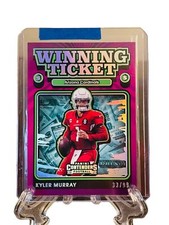 KYLER MURRAY 2021 PANINI CONTENDERS WINNING TICKET SILVER /99 CARDINALS WT-KMU