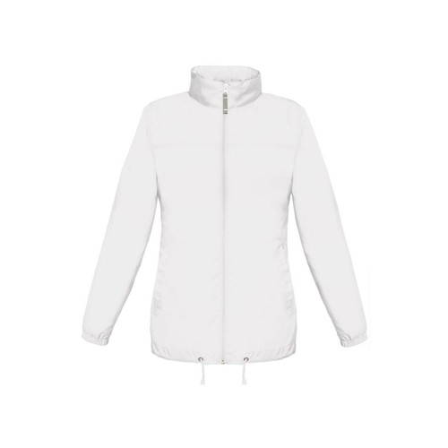 Chaqueta de viento señora rompevientos con capucha repelente al agua XS S M L XL XXL - Imagen 2 de 13