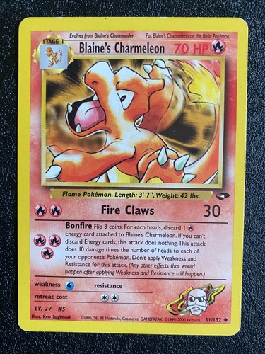 Pokémon TCG - Vintage WOTC - Gym Challenge - Complete Your Set (NM-HP) - 第 4/315 張圖片