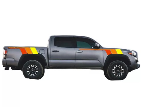 FOR Toyota Tundra Tacoma Trunk Decal Graphic Racing Stripe Side Door Car Sticker - Picture 11 of 11