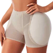 Women Hip Enhancer Body Shaper Panties Padded Tummy Control Panties Push Up Pads