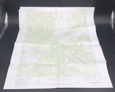 1985 Marble Canyon Utah CO Quadrangle Geological Survey Topo Map 22'' x 27'' USGS