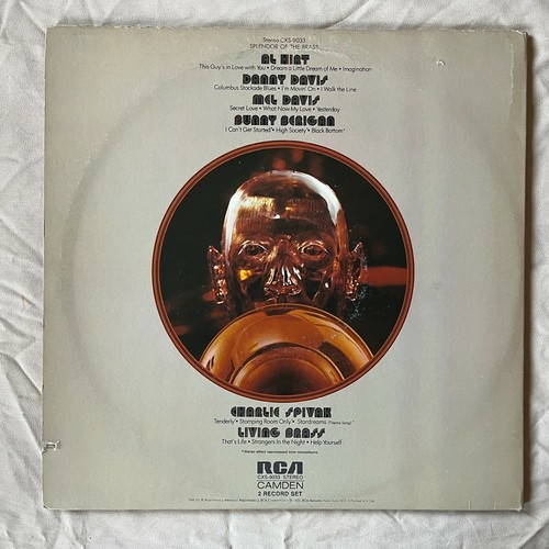 VARIOUS Splendor Of The Brass 1972 Vinyl 2xLP RCA Camden CXS-9033 - VG+ - Picture 2 of 4
