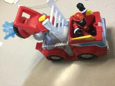 Transformers Rescue Bots Fire Truck with water sprayer heatwave | eBay