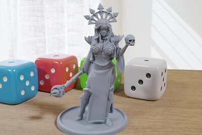 Melissa - 3D Printed Minifigure - Proxy Minis for DnD, Baldurs Gate, Tabletop Fa