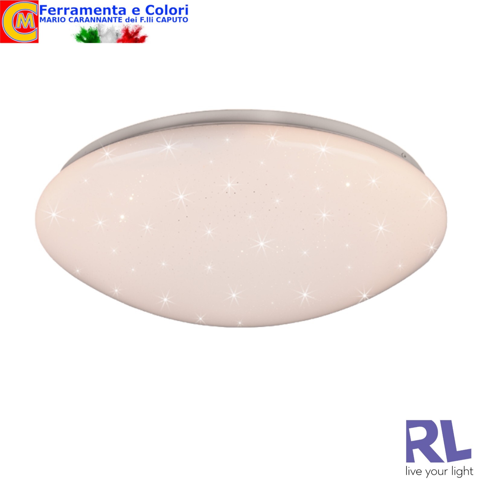 Cielo Stellato in Casa: Plafoniera LED 16W Diametro 38cm 3000-6000K