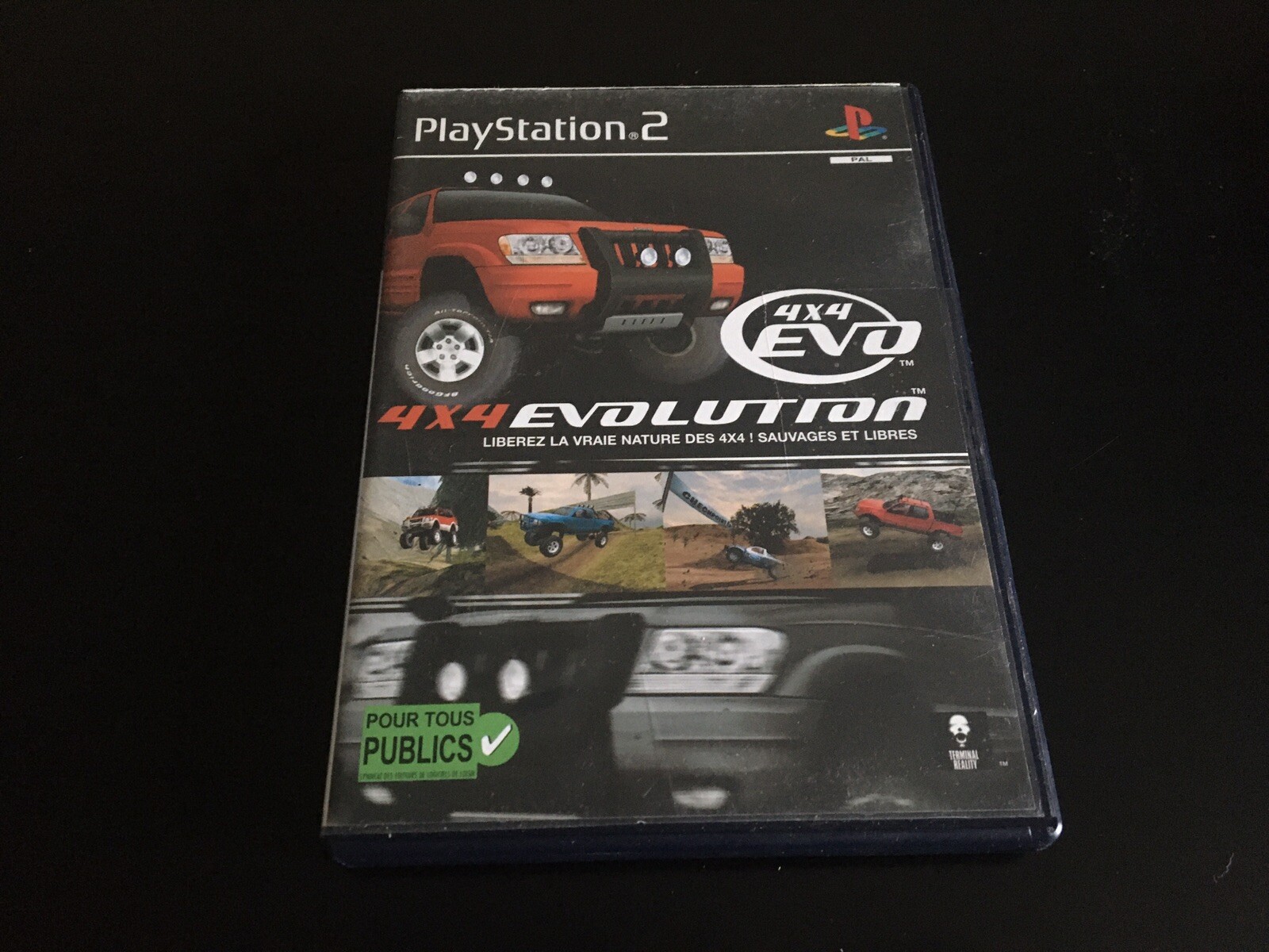 4X4 EVOLUTION SONY PLAYSTATION 2 PS2 EDITION FR PAL COMPLET