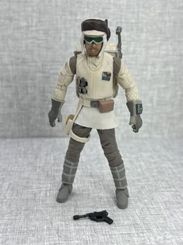Star Clone Wars 3.75 Legacy Light Beard Defense HOTH REBEL TROOPER figure LOOSE - Picture 2 of 12