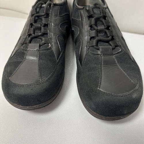 Barfuß Freedom Drew Schuhe Roma schwarz Wildleder bequem Schnürschuhe 9,5 WW   - Bild 4 von 9