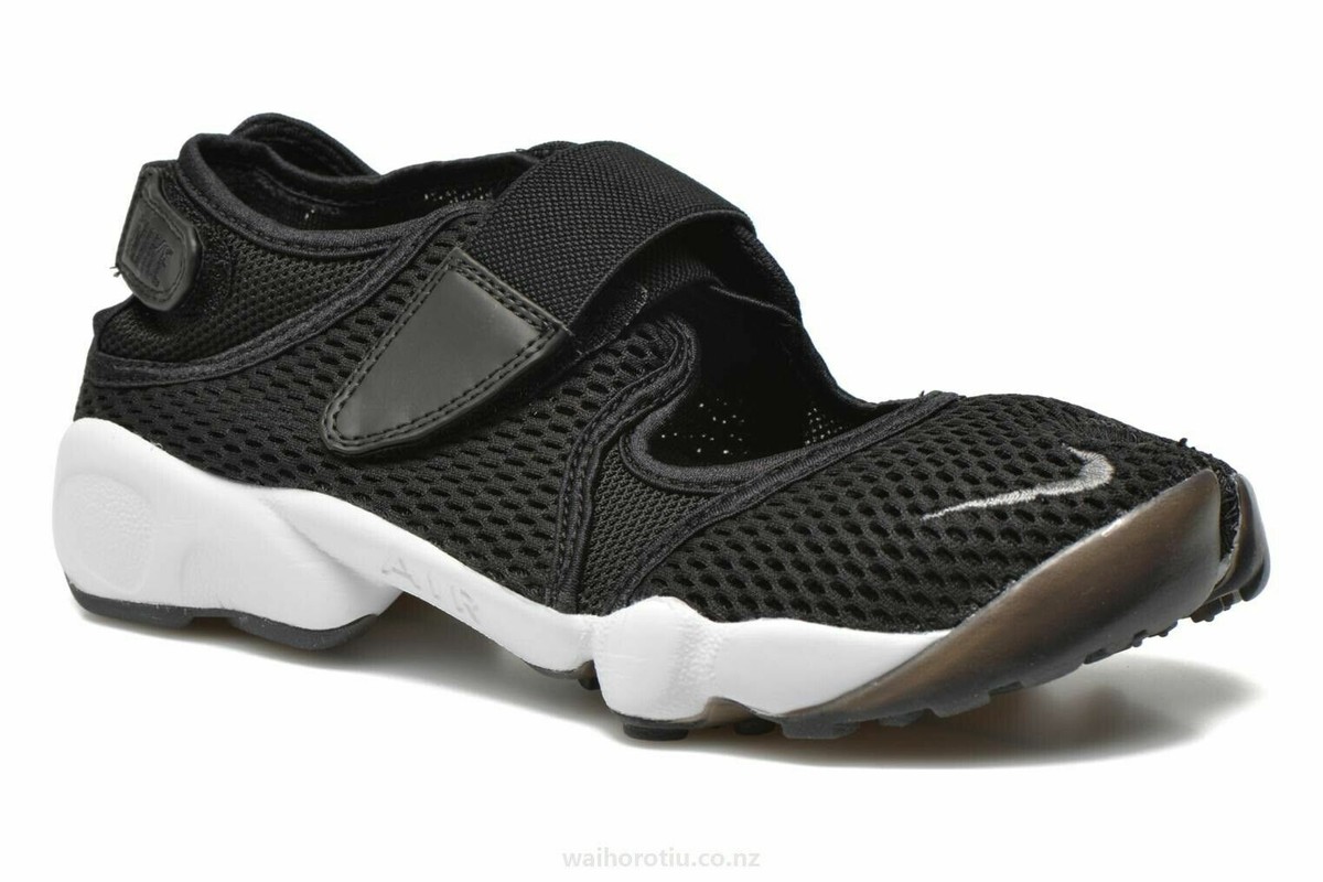 Nike Air Rift Breathe BR Women's Black 848386-001 Cool Grey