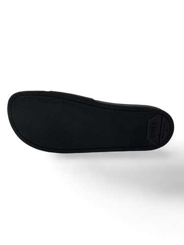 Mens Sliders BOSS Black Pool Slides With Logo - Sean Slid - Picture 7 of 7