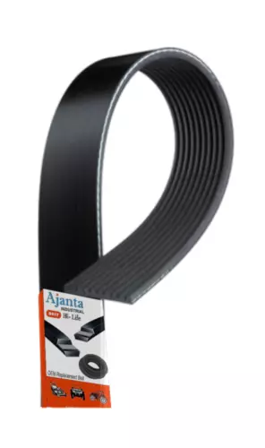 AJANTA INDUSTRIAL 1230K6 Poly V-Belt 6 Rib Length 123.0" - Picture 1 of 1