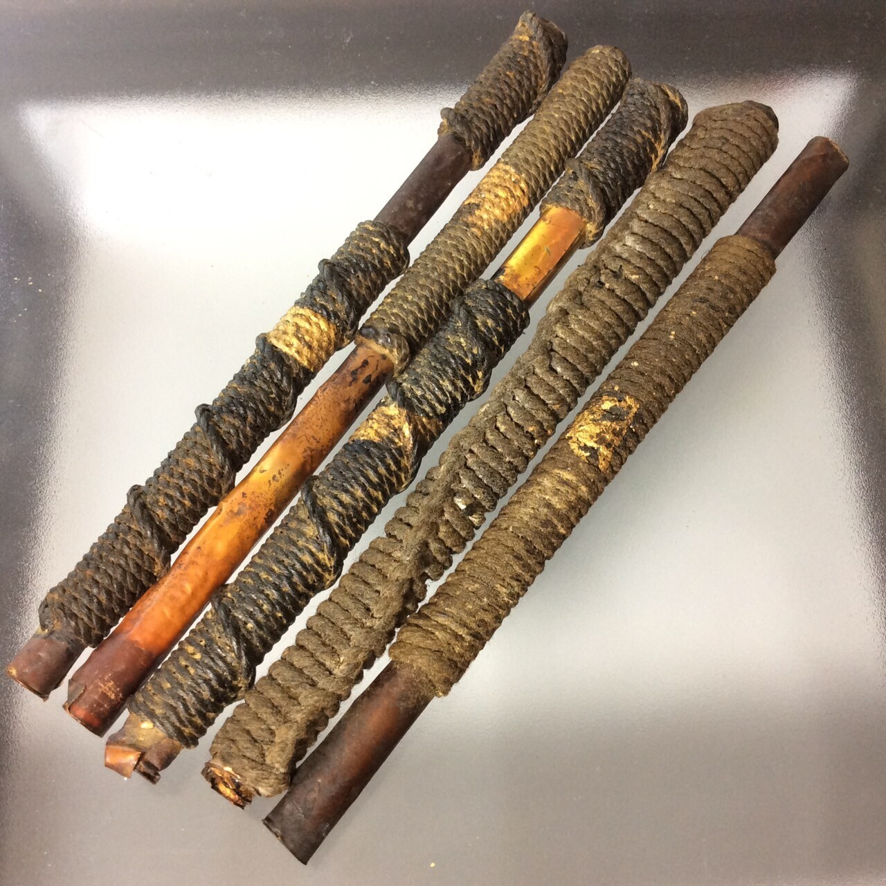 5pcs LP Derm Takrud Amulet Set RARE Authentic Thai COLLECTIBLES Protection