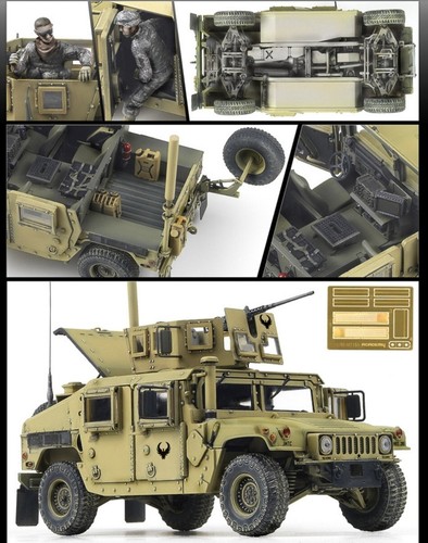 Academy 1/35 M1151 Enhanced Armament Car Car Model kit en plastique #13415 - Photo 4/4