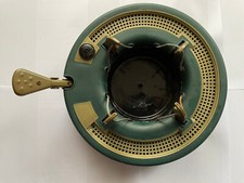 Tannenbaumständer/Christbaumständer grün mit Gold/rund