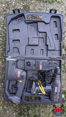 Craftsman Pro 973.274190 & 973.274950 12v Reciprocating Saw & 3/8 Drill 12v Case