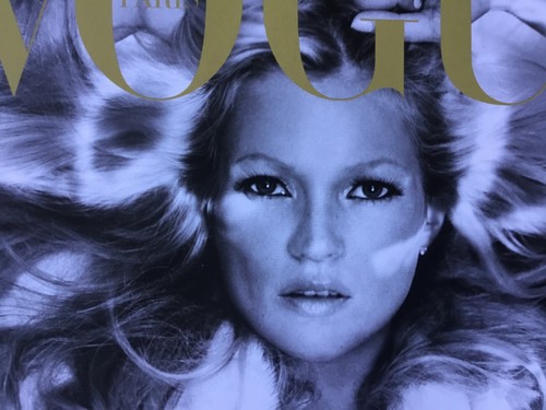 1974 Hitchcock 2005 K.Moss Paris Vogue Deckblatt/Poster ca. Größe = 11”x 8,5” - Bild 9 von 12