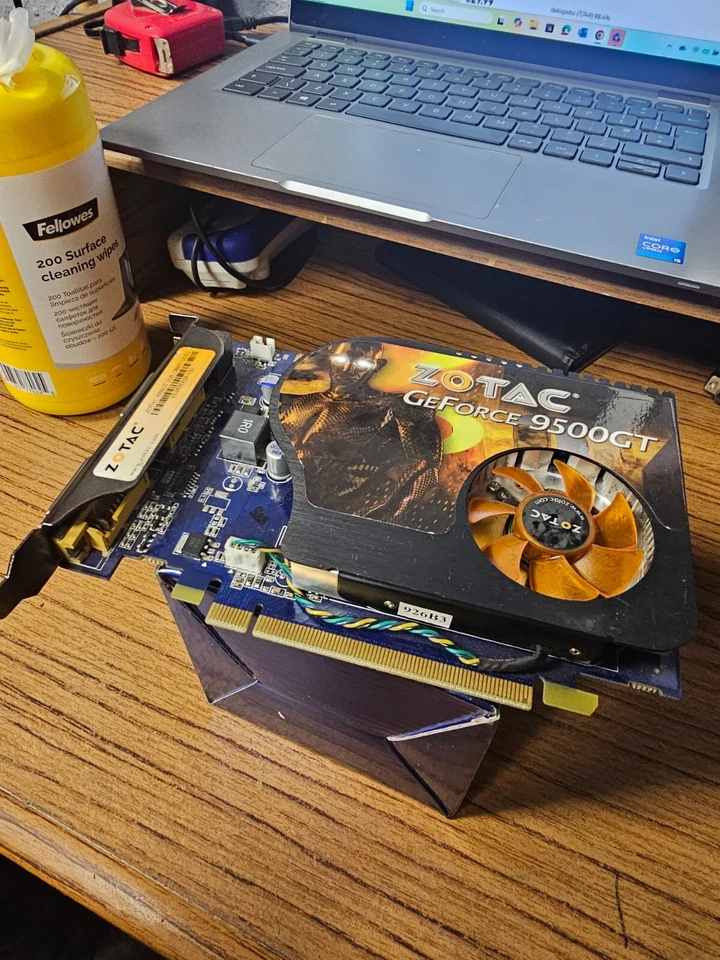 ZOTAC 9500GT PCI-E 1GB Video Card NVIDIA GEFORCE - Image 2 of 3