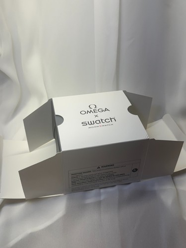 Authentic Omega X MoonSwatch Mission to Moon Stainless Case and Braclet - Picture 4 of 16