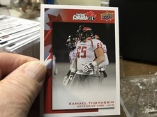 2014 Upper Deck USA Football Team Canada #C12 Samuel Thomassin