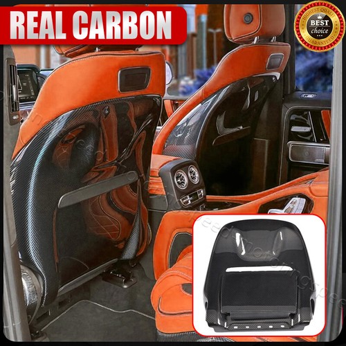 Dry Carbon Fiber Seat Back Cover For Benz G Class W463 W464 G500 G550 G63 2019+ - Bild 1 von 19