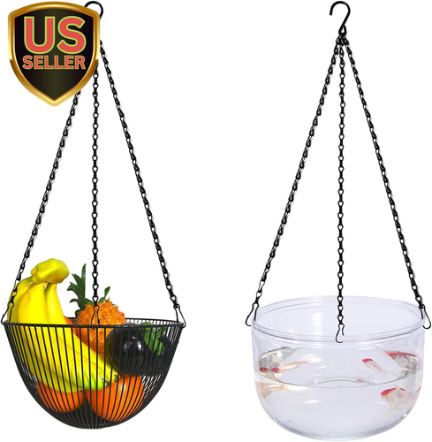 16 Inch Long Hanging Plant Chains Flower Pot Hangers with Clips and Hooks 3 P... - Picture 3 of 8