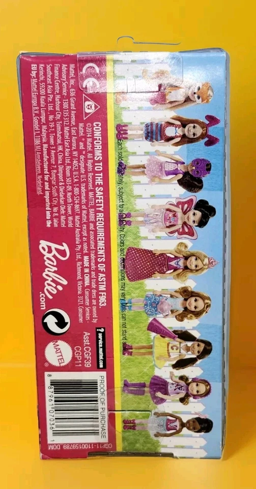 Mattel 2014 Барби Челси и друзья сова костюм кукла Cgp11 новый в коробке читать - Изображение 4 из 4