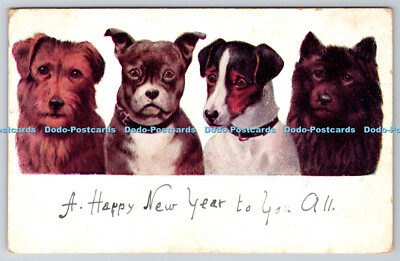 R762941 Vier verschiedene Hunde S Hildesheimer Serie 5293