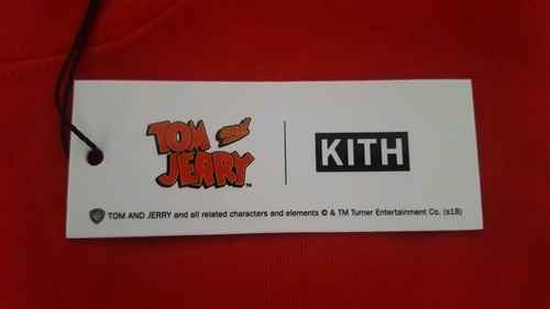 Kith x Tom & Jerry Longsleeve Friends Tee Rot Größe XS Monday Program - Bild 6 von 11