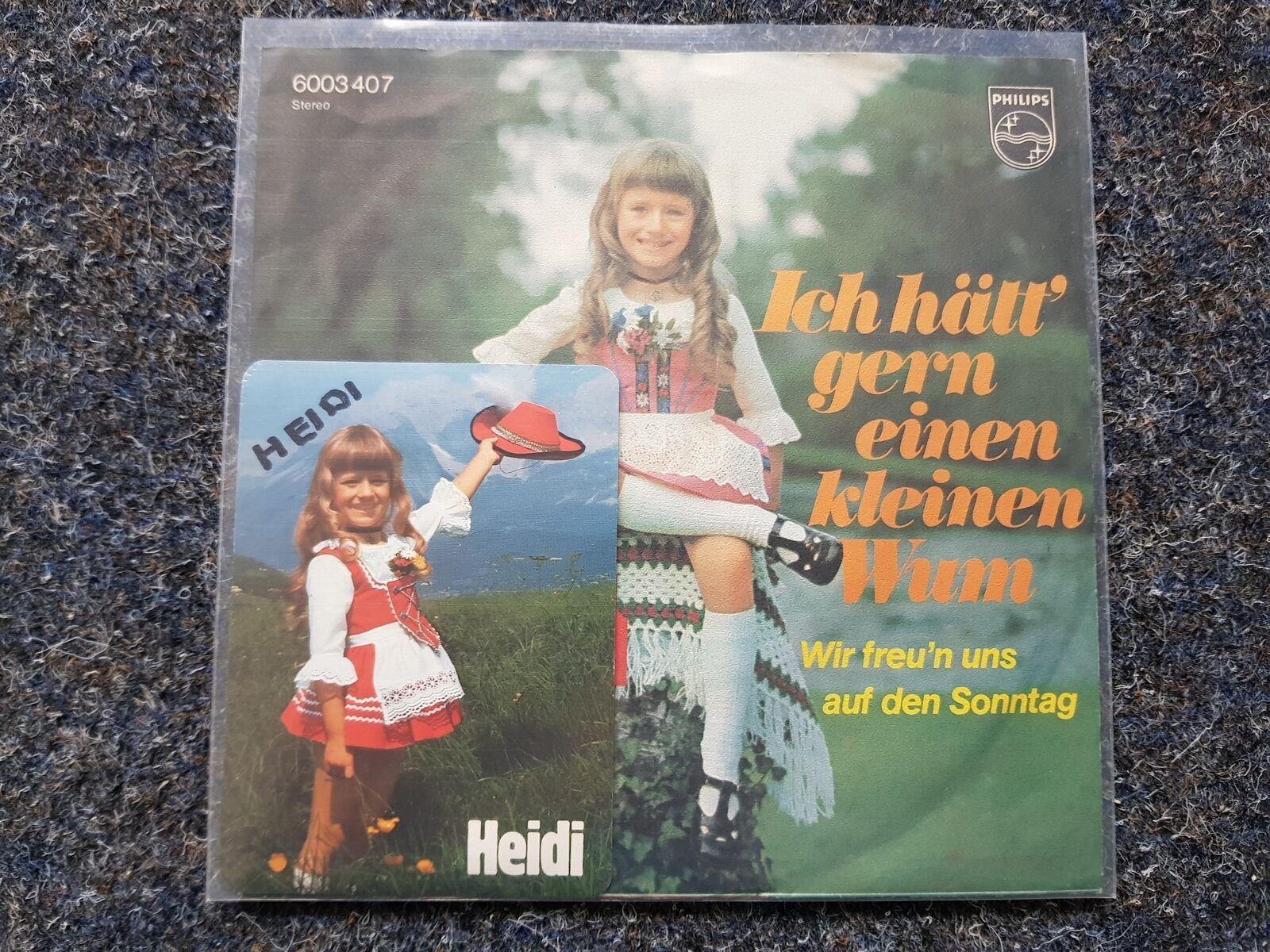 7"" Single Vinyl Heidi - Ich hätt' gern einen kleinen Wum